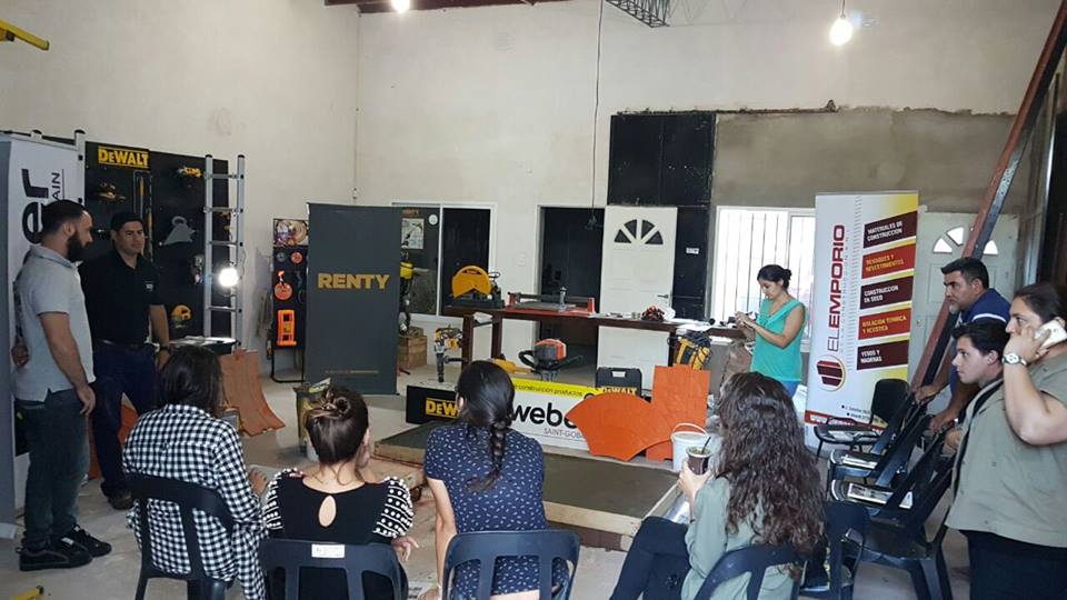 Capacitación sobre weber.floor print (RENTY)