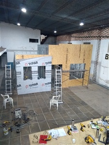 Se desarrolló durante tres días intensos con un grupo de gente muy trabajadora! Damos las gracias a nuestros proveedores por su ayuda y a los asistentes por su interés en nuestra capacitación (Un año mas junto a Barbieri y nuestra tan esperada capacitación de mano de obra de Steel Framing.)